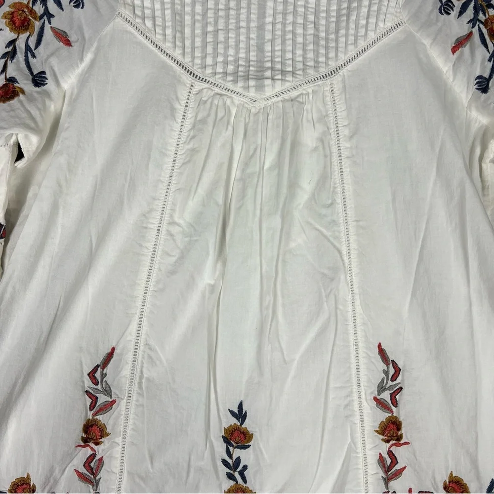 🛑 SOLD 🛑 Free People Womens Large Pavlo Embroidered Shift Dress Bohemian - Picture 5 of 16